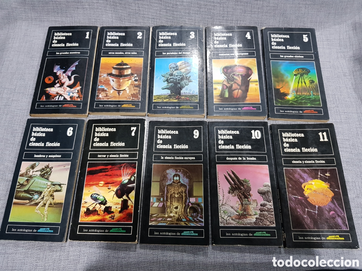 Libros de segunda mano: BIBLIOTECA B&Aacute;SICA DE CIENCIA FICCI&Oacute;N (FALTAN EL 8 Y EL 12)