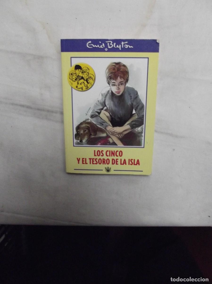 Libros de segunda mano: LOS CINCO Y EL TESORODE LA ISLA POR ENID BRYTON - Foto 1