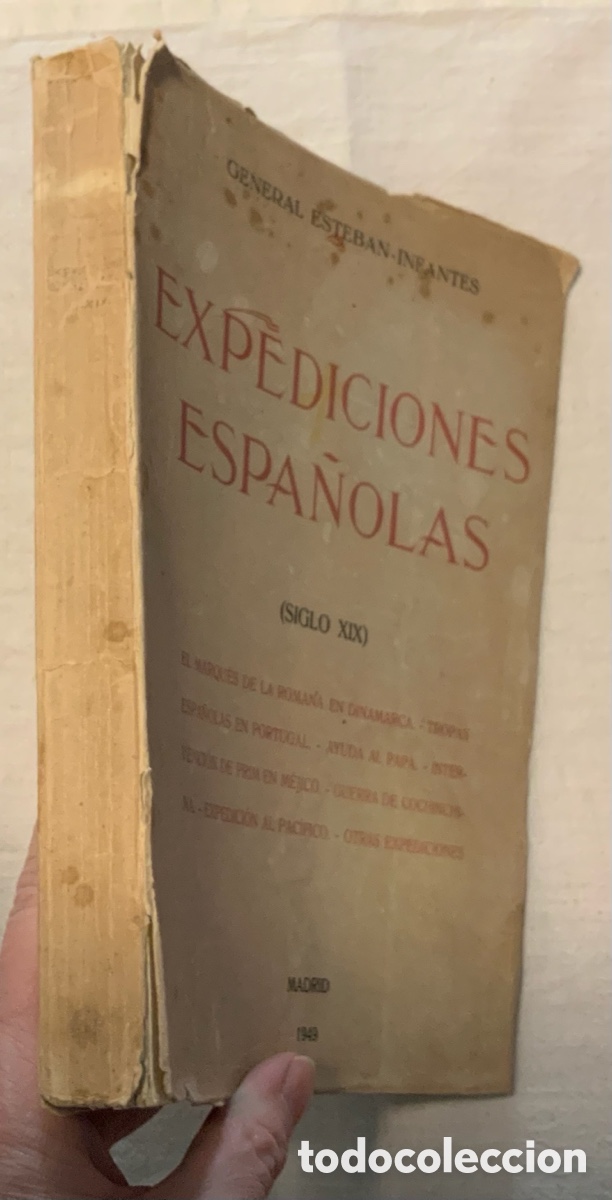 Libros de segunda mano: Expediciones espa&ntilde;olas (siglo XIX). General Esteban-Infantes. 1949 - Foto 2