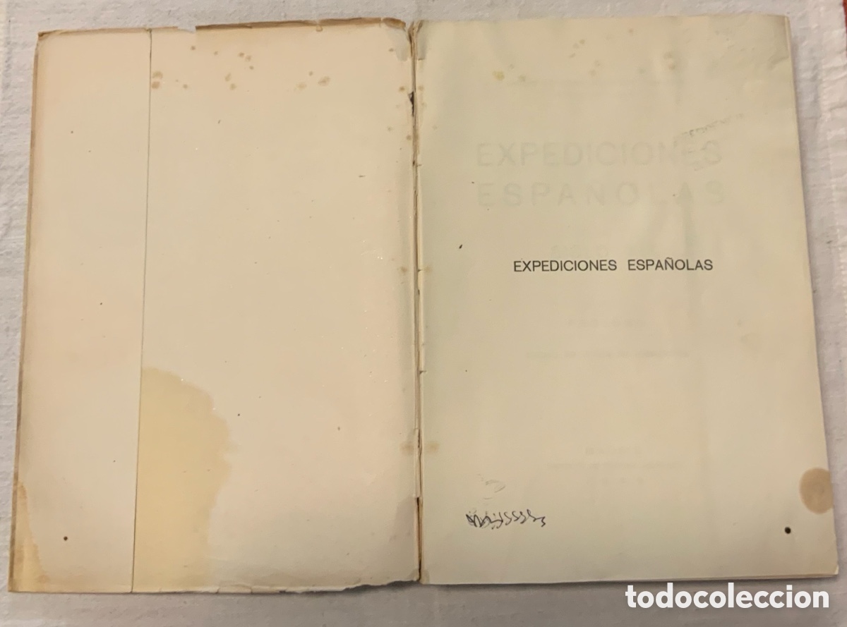 Libros de segunda mano: Expediciones espa&ntilde;olas (siglo XIX). General Esteban-Infantes. 1949 - Foto 3