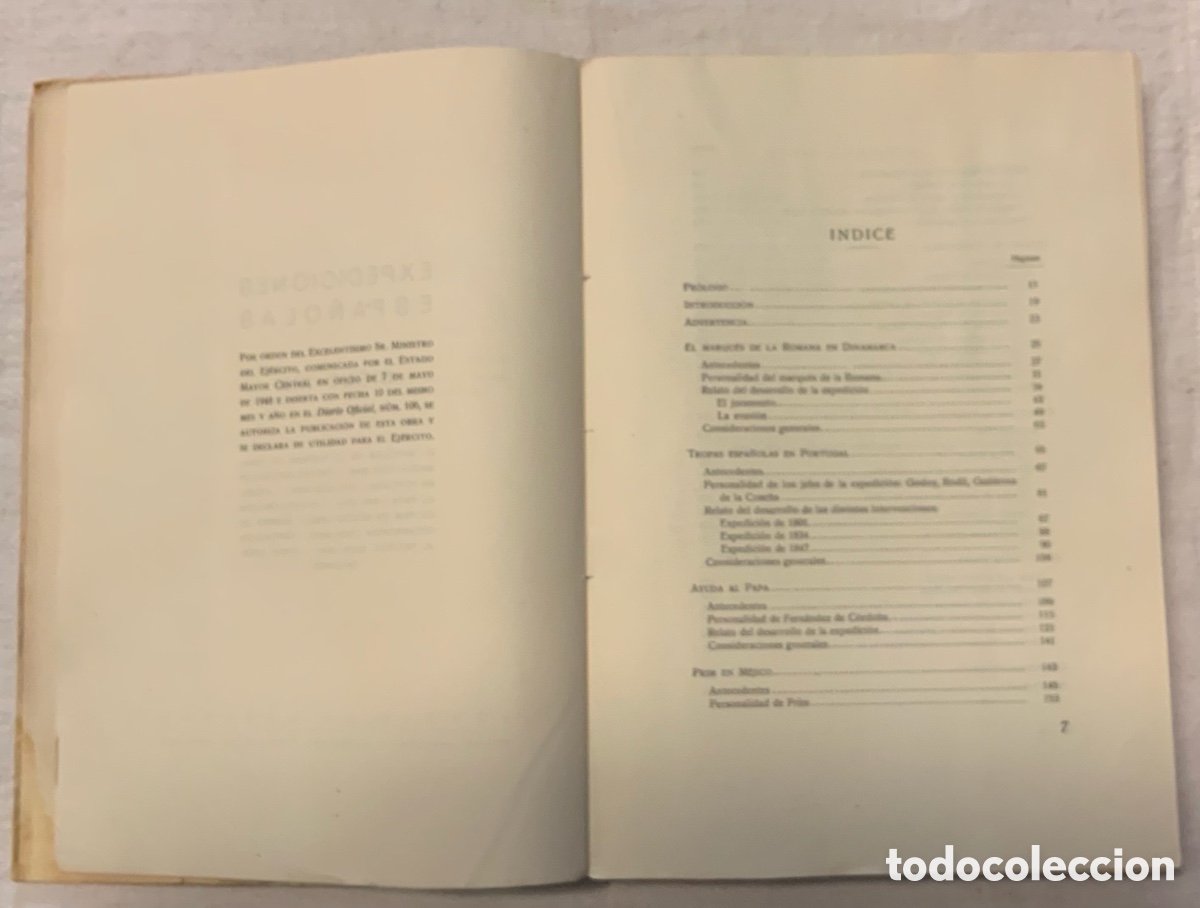 Libros de segunda mano: Expediciones espa&ntilde;olas (siglo XIX). General Esteban-Infantes. 1949 - Foto 5