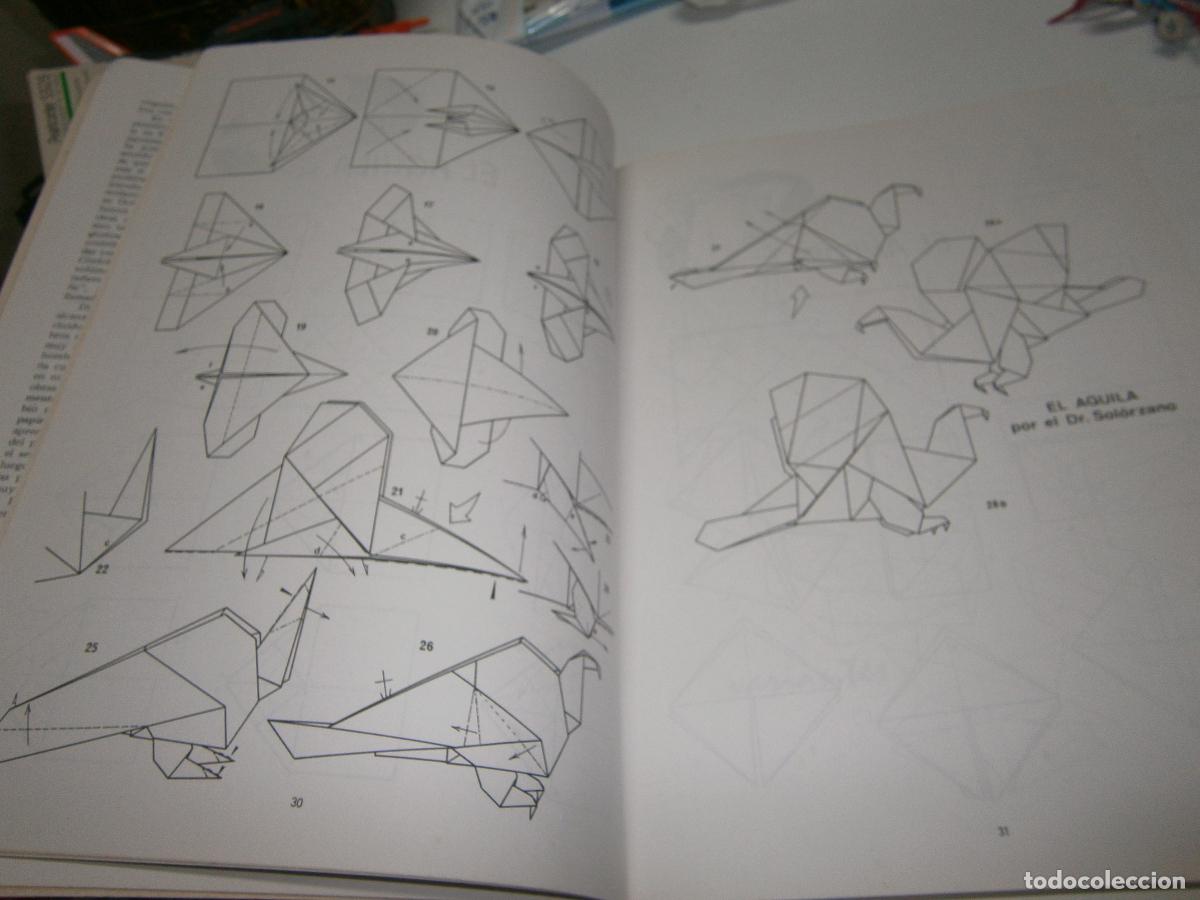 Libros de segunda mano: ANTIGUO LIBRO DE PAPIROFLEXIA - PAPIROGAMI - Foto 3