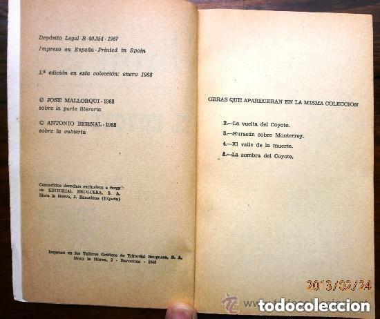 Libros de segunda mano: COLECCI&Oacute;N DE 46 LIBROS DE EL COYOTE, A&Ntilde;O 1968 - Foto 2