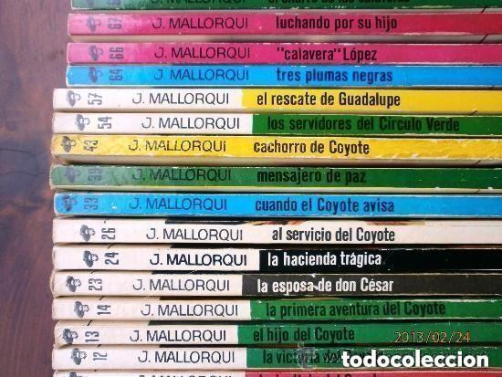 Libros de segunda mano: COLECCI&Oacute;N DE 46 LIBROS DE EL COYOTE, A&Ntilde;O 1968 - Foto 5
