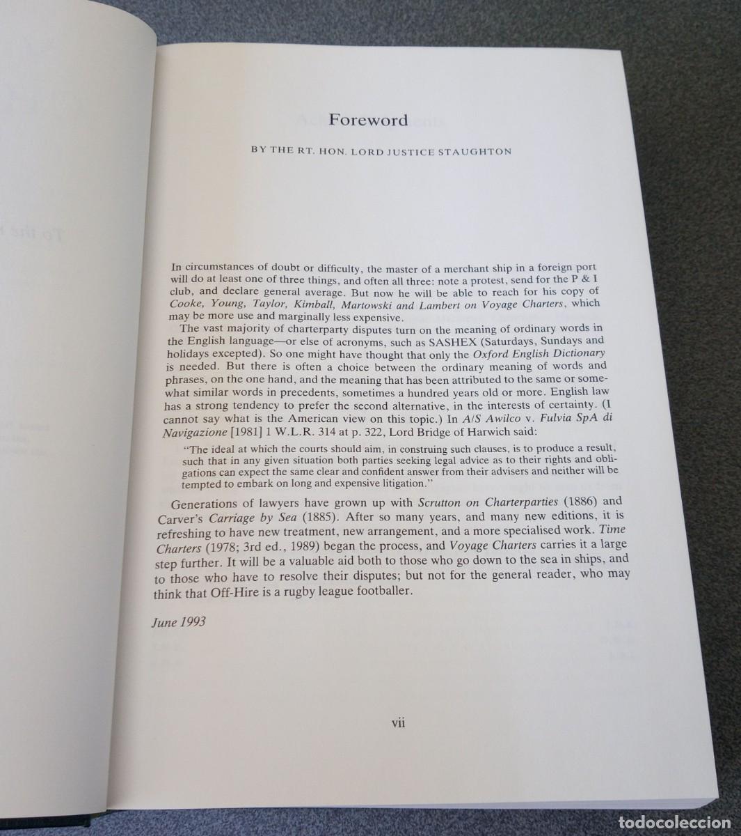 Libros de segunda mano: Voyage Charters Julian Cooke - Foto 5