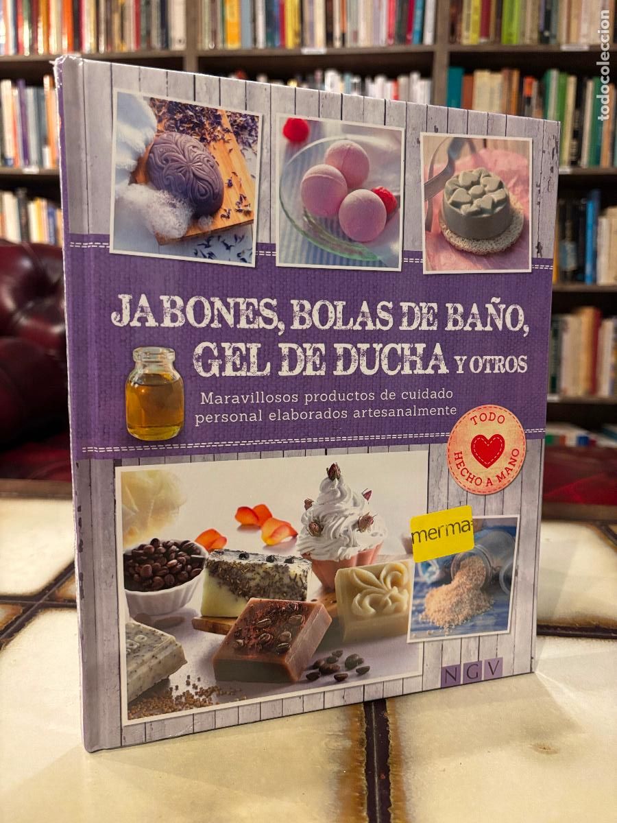 Libros de segunda mano: Jabones, bolas de ba&ntilde;o, gel de ducha y otros. Todo hecho a mano