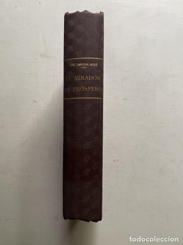 Libros de segunda mano: El mirador de prospero - Rodo Jose Enrique - Foto 1