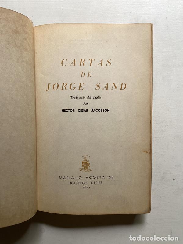 Libros de segunda mano: Cartas - Sand Jorge - Foto 1