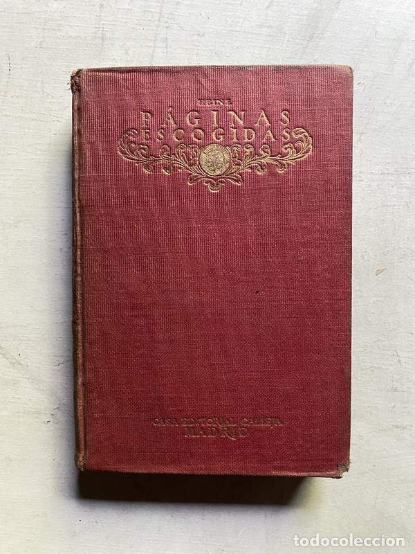 Libros de segunda mano: Paginas escogidas - Heine - Foto 1