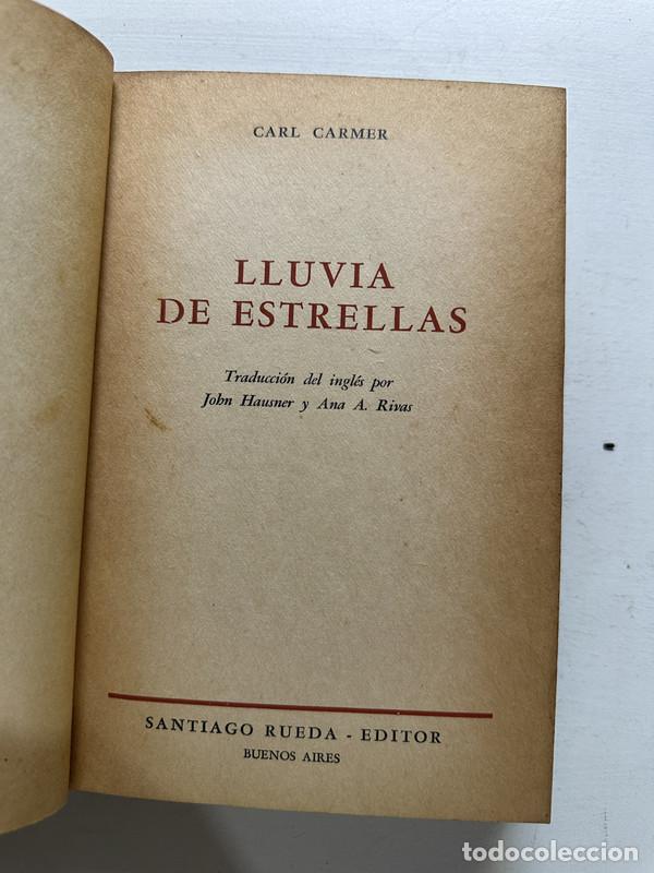 Libros de segunda mano: Lluvia de estrellas - Carmer Carl - Foto 1