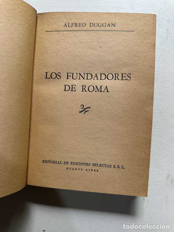 Libros de segunda mano: Los fundadores de Roma - Duggan Alfred - Foto 1