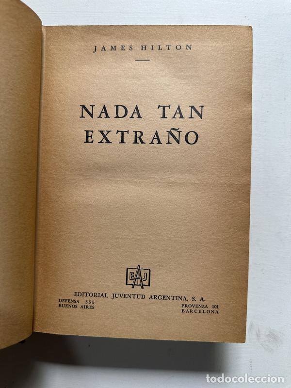Libros de segunda mano: Nada tan extra&ntilde;o - Hilton James - Foto 1