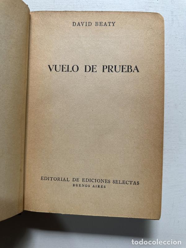 Libros de segunda mano: Vuelo de prueba - Beaty David - Foto 1