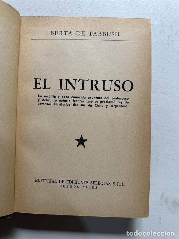Libros de segunda mano: El intruso - Tabbush Berta de - Foto 1
