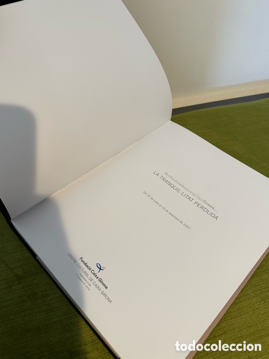 Libros de segunda mano: Berl&iacute;n -Londres -Par&iacute;s -Tossa... La tranquil&middot;litat perduda - Foto 5
