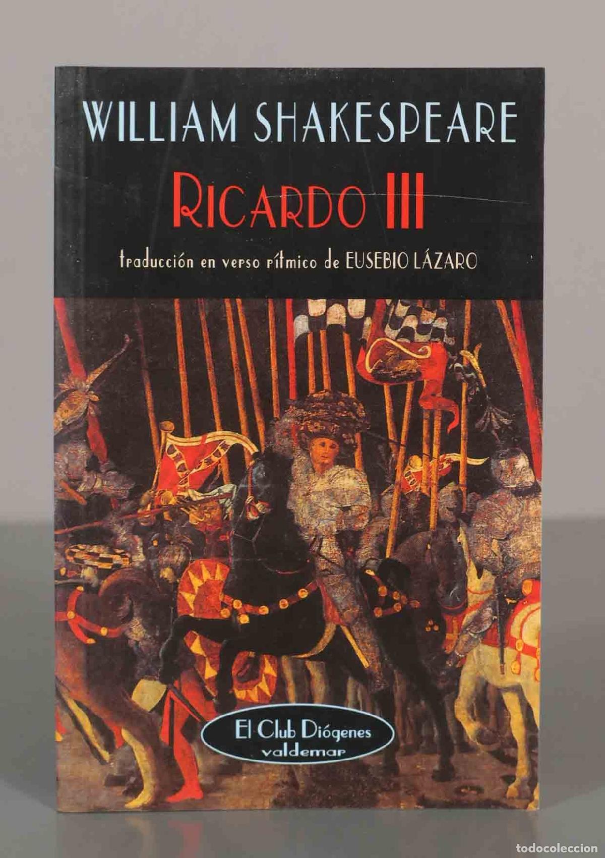 Libros de segunda mano: WILLIAM SHAKESPEARE. RICARDO III. VALDEMAR - Foto 1