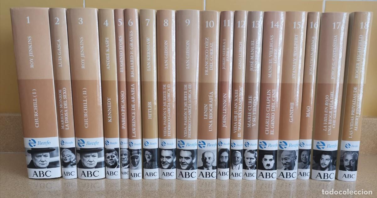 Libros de segunda mano: Colecci&oacute;n ABC Protagonistas Siglo XX (18 libros)