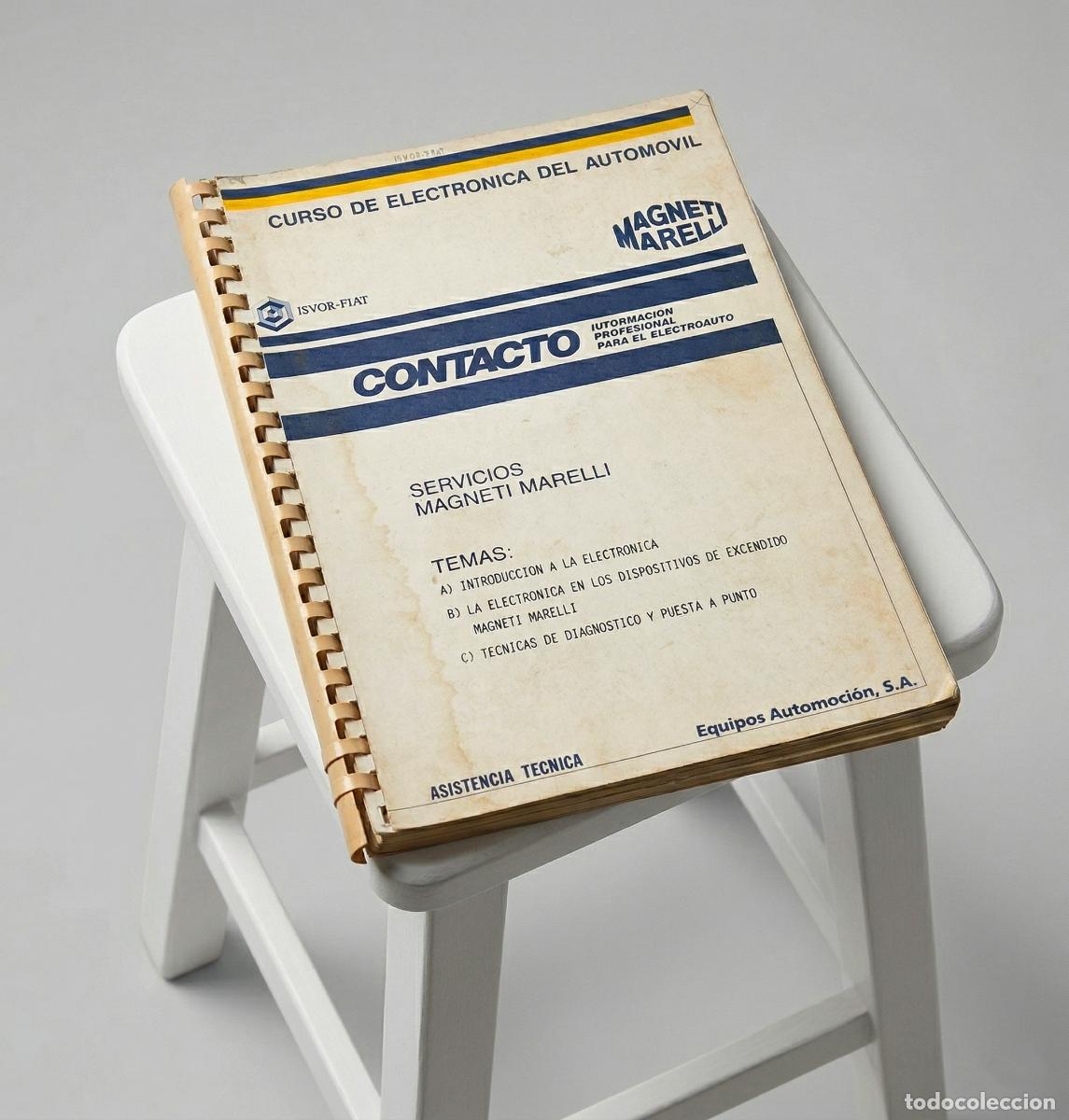 Libros de segunda mano: Manual T&eacute;cnico Magneti Marelli ISVOR-FIAT &ndash; Electr&oacute;nica Automotriz (80s)