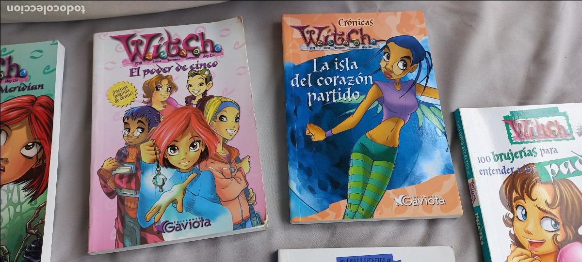 Libros de segunda mano: 9 libros Witch. El poder de cinco, desaparici&oacute;n, cr&oacute;nicas, libros secretos...Ediciones Gaviota - Foto 6