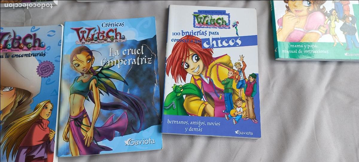 Libros de segunda mano: 9 libros Witch. El poder de cinco, desaparici&oacute;n, cr&oacute;nicas, libros secretos...Ediciones Gaviota - Foto 8