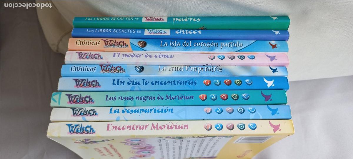 Libros de segunda mano: 9 libros Witch. El poder de cinco, desaparici&oacute;n, cr&oacute;nicas, libros secretos...Ediciones Gaviota - Foto 2