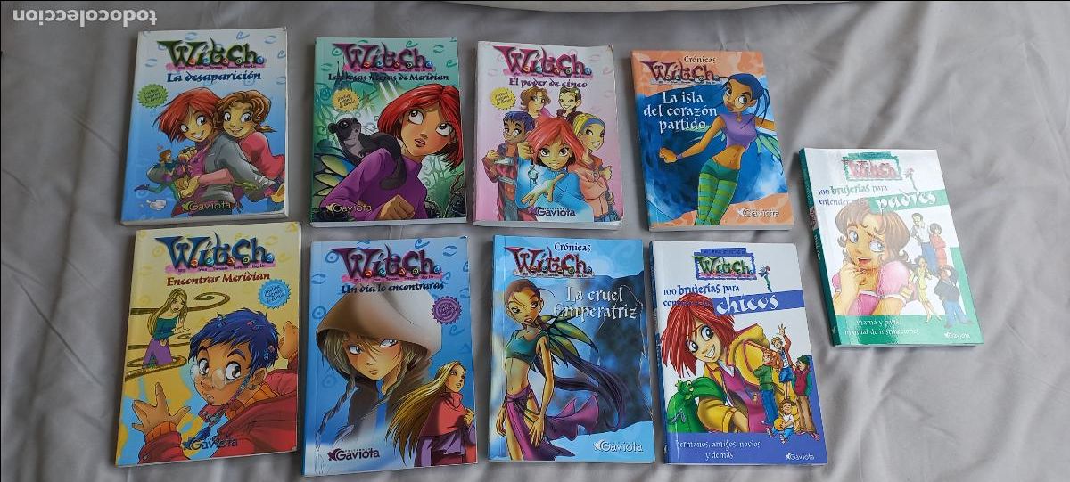 Libros de segunda mano: 9 libros Witch. El poder de cinco, desaparici&oacute;n, cr&oacute;nicas, libros secretos...Ediciones Gaviota - Foto 1