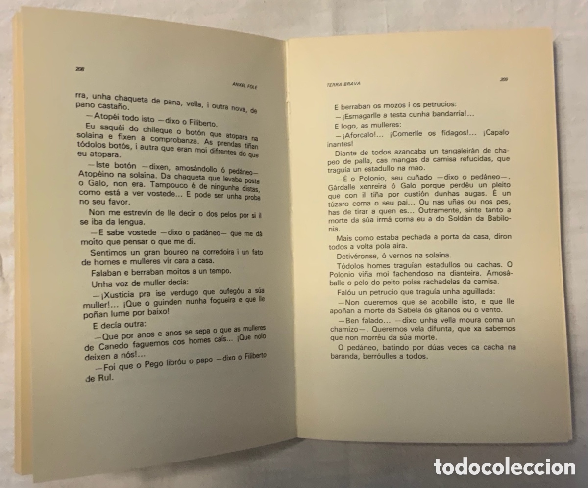 Libros de segunda mano: Terra Brava. Anxel Fole - Foto 6