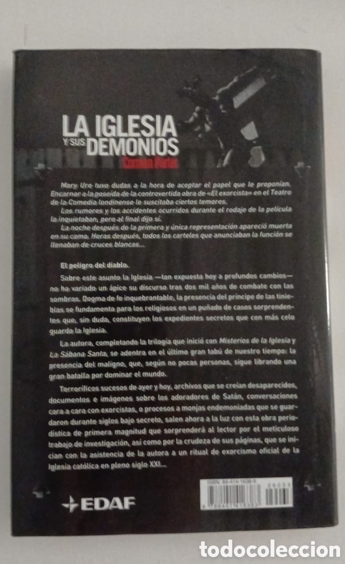 Libros de segunda mano: LA IGLESIA Y SUS DEMONIOS. CARMEN PORTER ED.EDAF - Foto 2