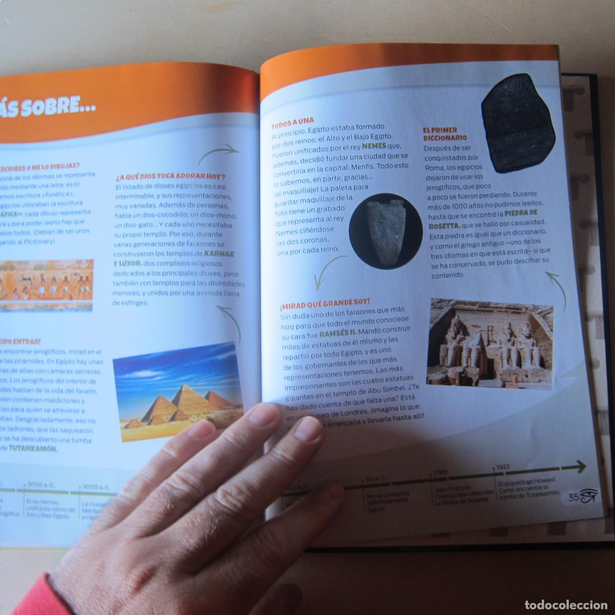 Libros de segunda mano: HISTORIA UNIVERSAL - EL EGIPTO DE LOS FARAONES - INFANTIL LIBRO - Foto 4
