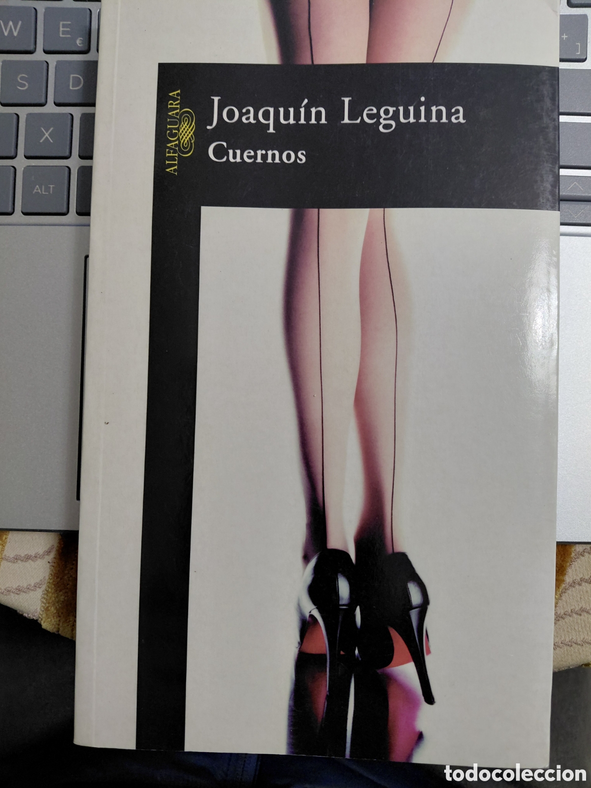 Libros de segunda mano: Cuernos, Joaqu&iacute;n Leguina, Alfaguara - Foto 1