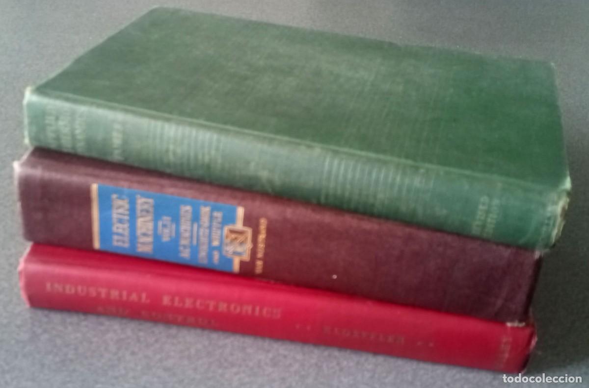 Libros de segunda mano: Electronics And Control Electric Machinery Applied Thermodynamics - Foto 2