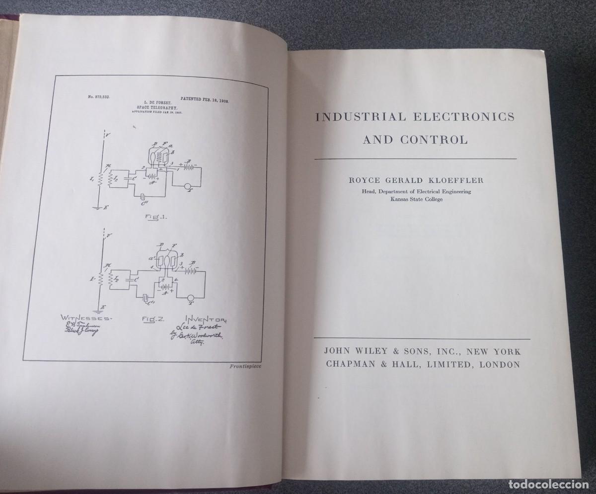 Libros de segunda mano: Electronics And Control Electric Machinery Applied Thermodynamics - Foto 3