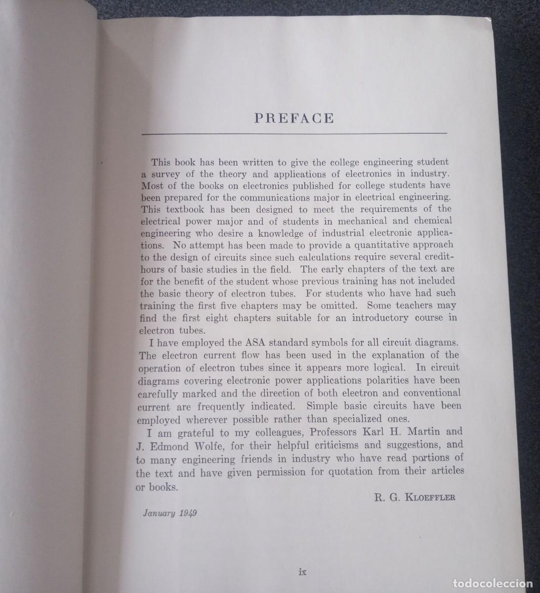 Libros de segunda mano: Electronics And Control Electric Machinery Applied Thermodynamics - Foto 5