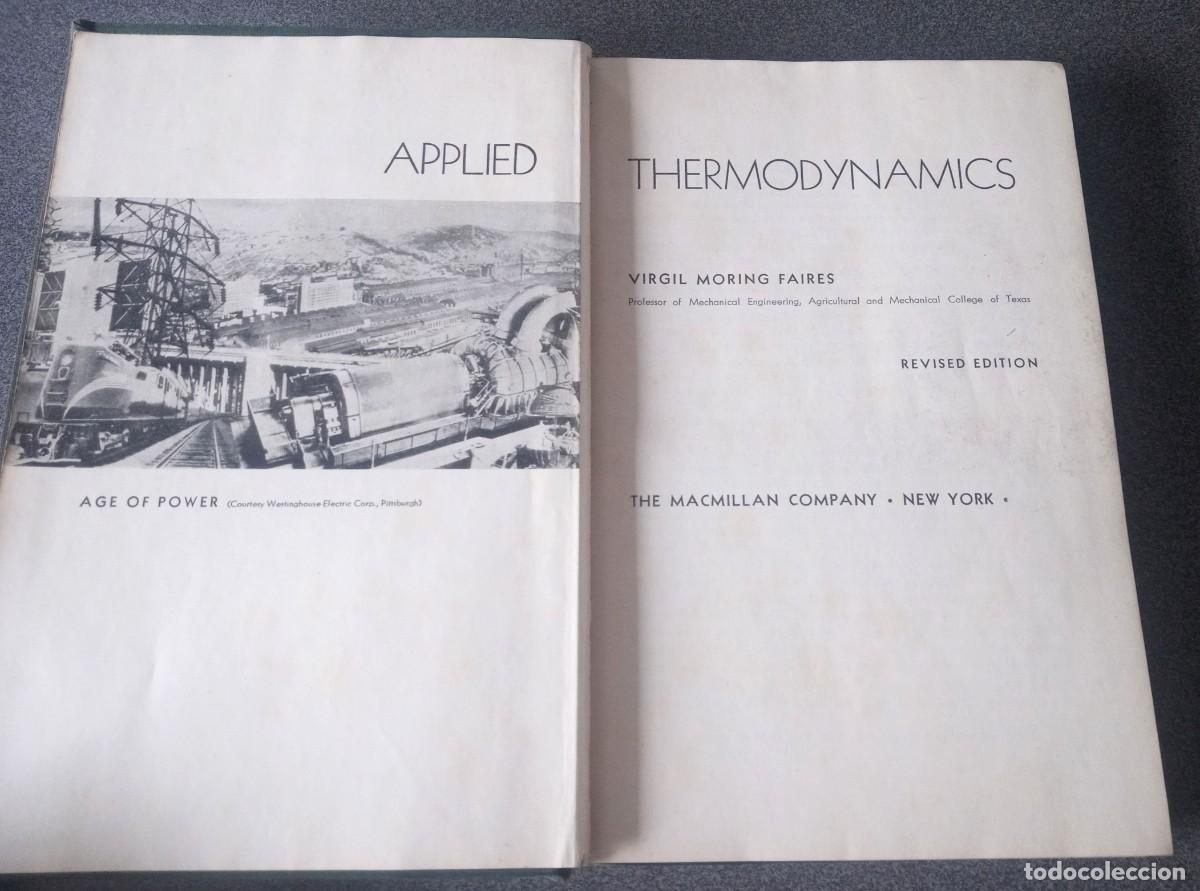 Libros de segunda mano: Electronics And Control Electric Machinery Applied Thermodynamics - Foto 15