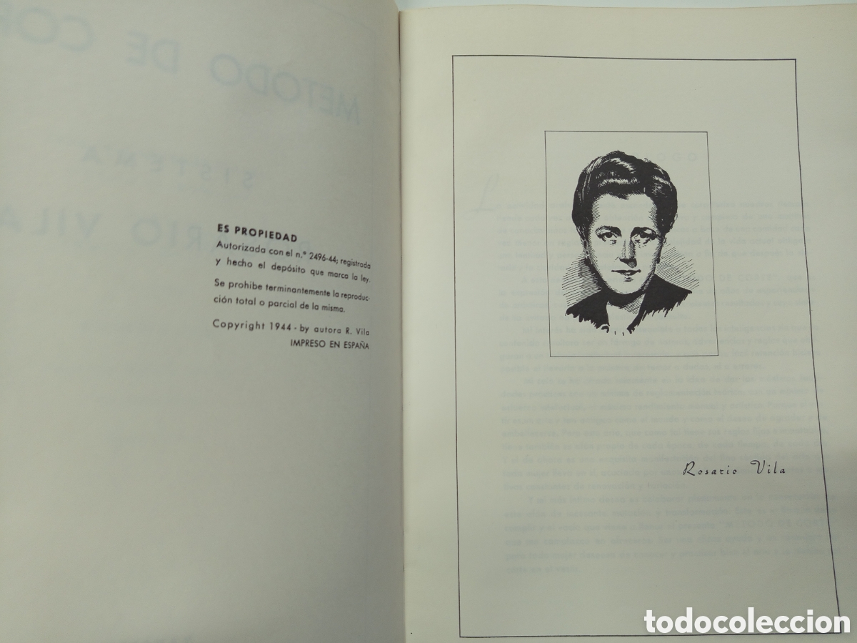 Libros de segunda mano: Metodo de corte Sistema Rosario Vila - Foto 4