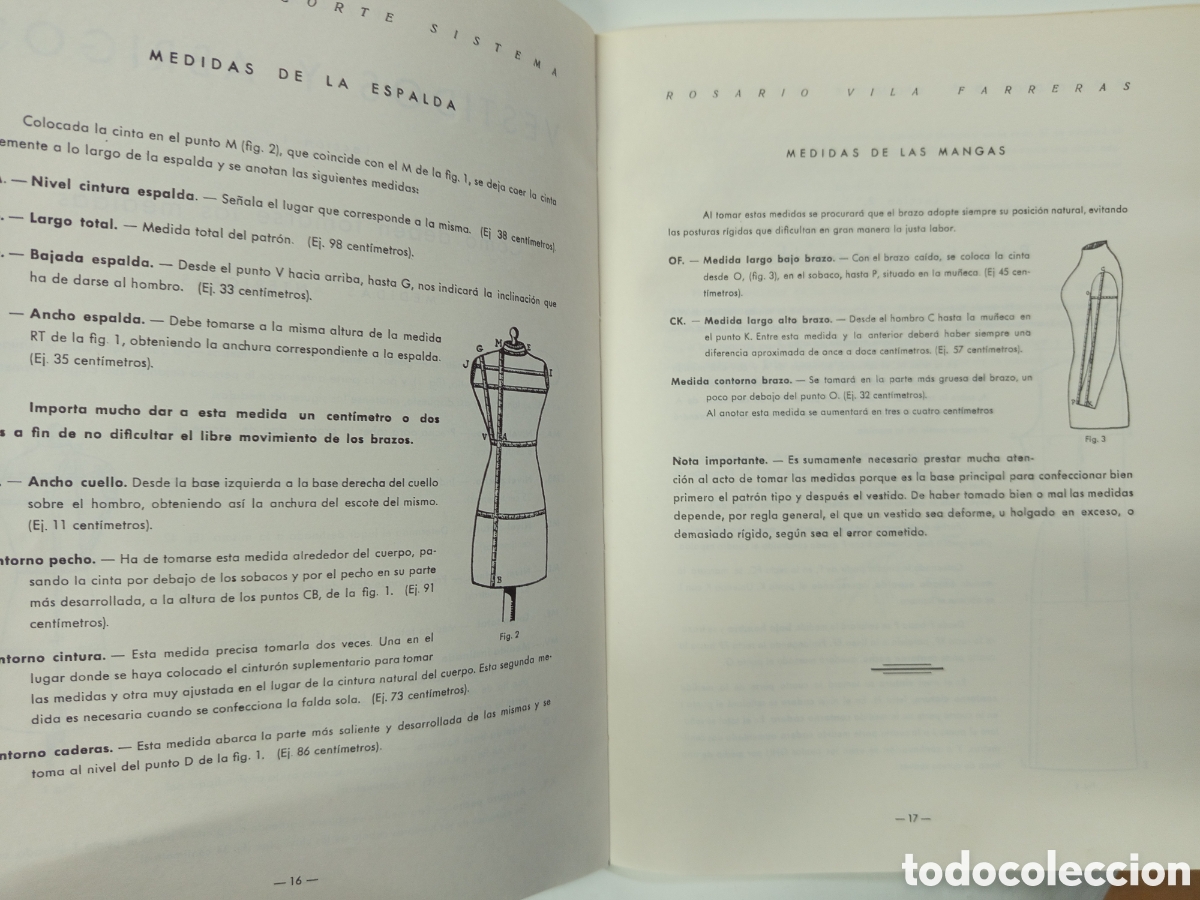 Libros de segunda mano: Metodo de corte Sistema Rosario Vila - Foto 5