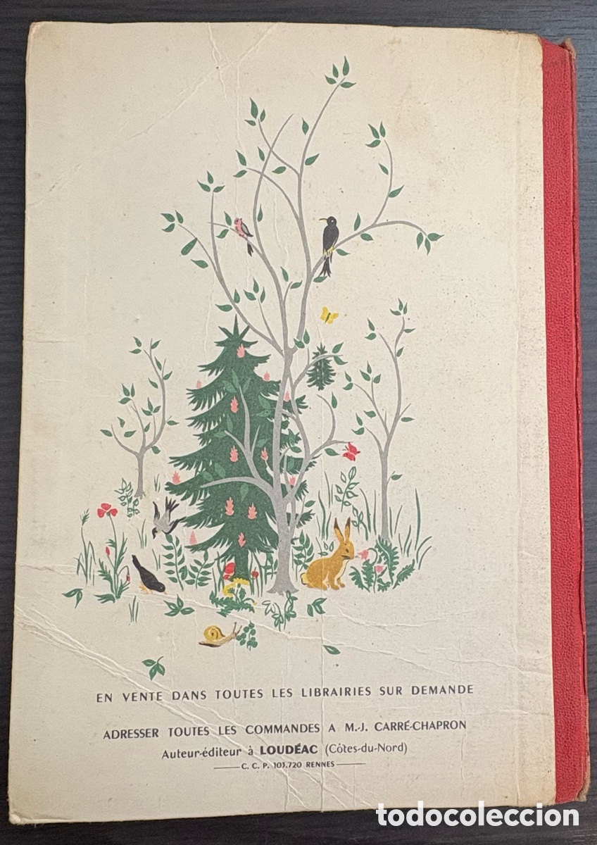Libros de segunda mano: libro escolar franc&eacute;s antiguo titulado &rdquo;Des contes &agrave; la lecture&rdquo;. 1959 - Foto 2