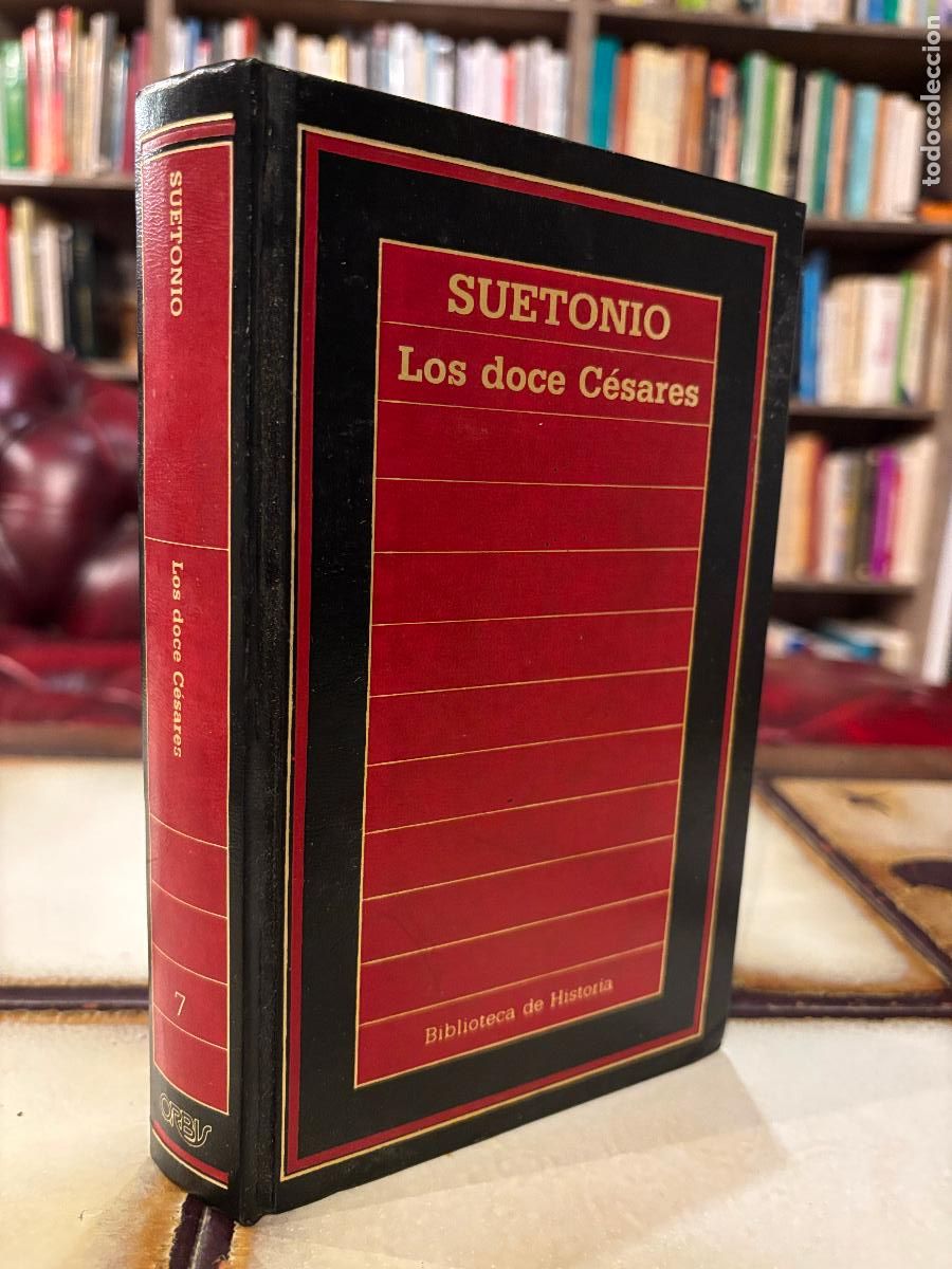 Libros de segunda mano: Los doce c&eacute;sares. Suetonio. PEDIDO M&Iacute;NIMO 5&euro;