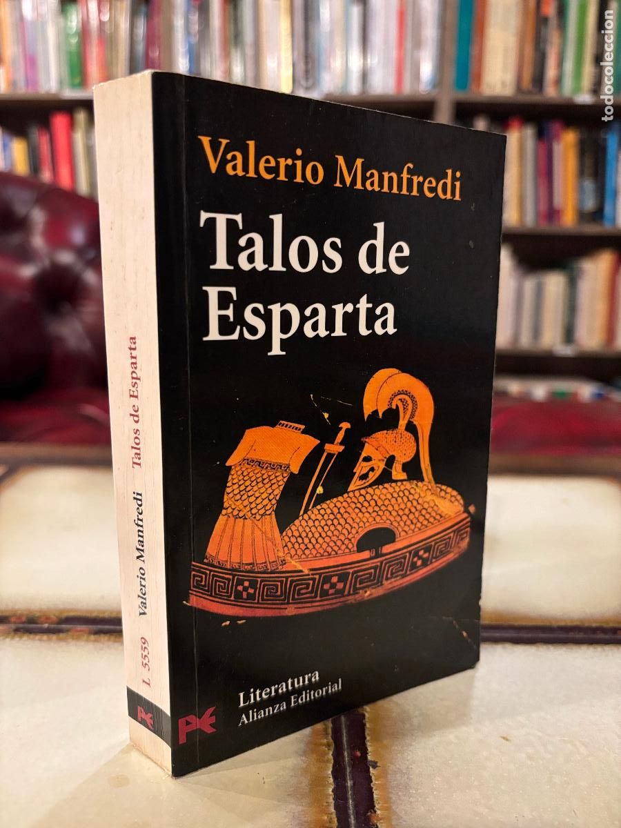 Libros de segunda mano: Talos de Esparta. Valerio Manfredi. PEDIDO M&Iacute;NIMO 5&euro;