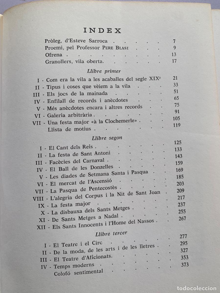 Libros de segunda mano: Granollers. Vila Oberta (bols, 1) - Foto 4