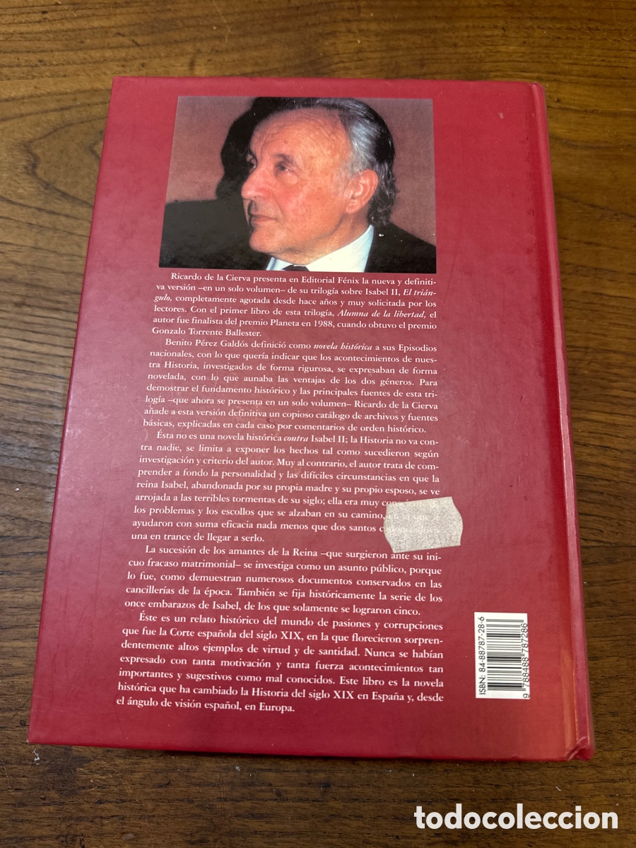 Libros de segunda mano: VIDA Y AMORES DE ISABEL II (EL TRIANGULO) - Ricardo de la Cierva - Foto 12