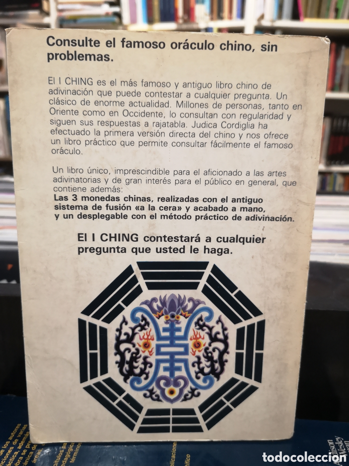 Libros de segunda mano: I CHING - EL LIBRO DEL OR&Aacute;CULO CHINO - J. CORDIGLIA - Foto 2