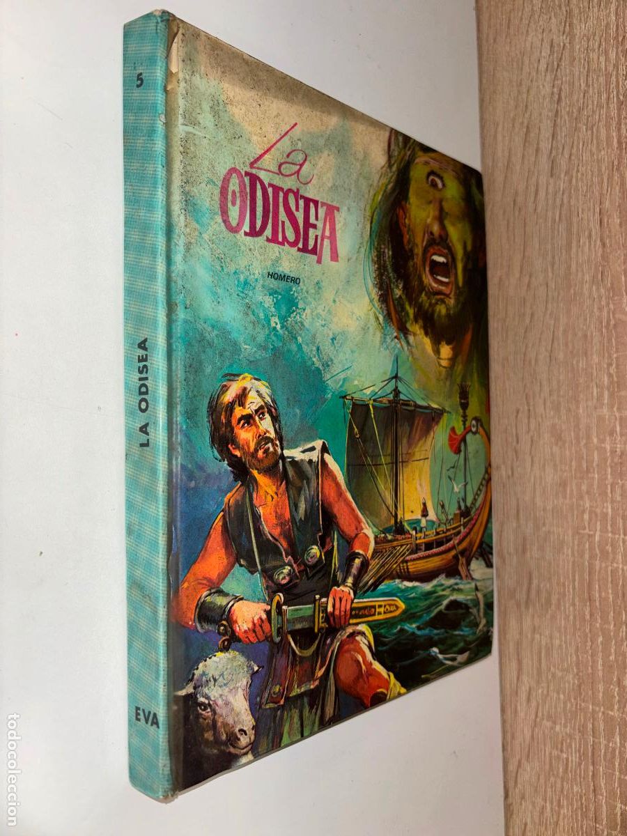 Libros de segunda mano: LA ODISEA / HOMERO - COLECCI&Oacute;N EVA, N&ordm; 5 / ED. VASCO AMERICANA