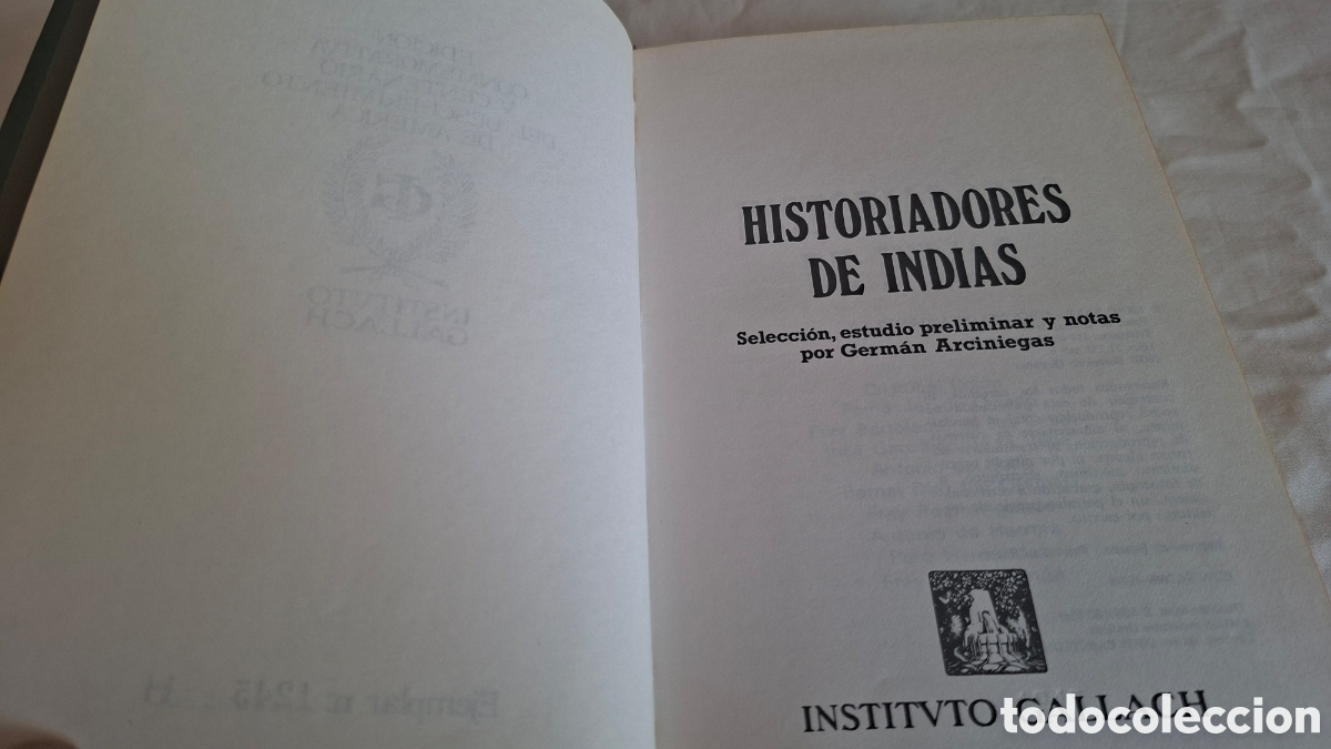 Libros de segunda mano: HISTORIADORES DE INDIAS. Gallach - Foto 2