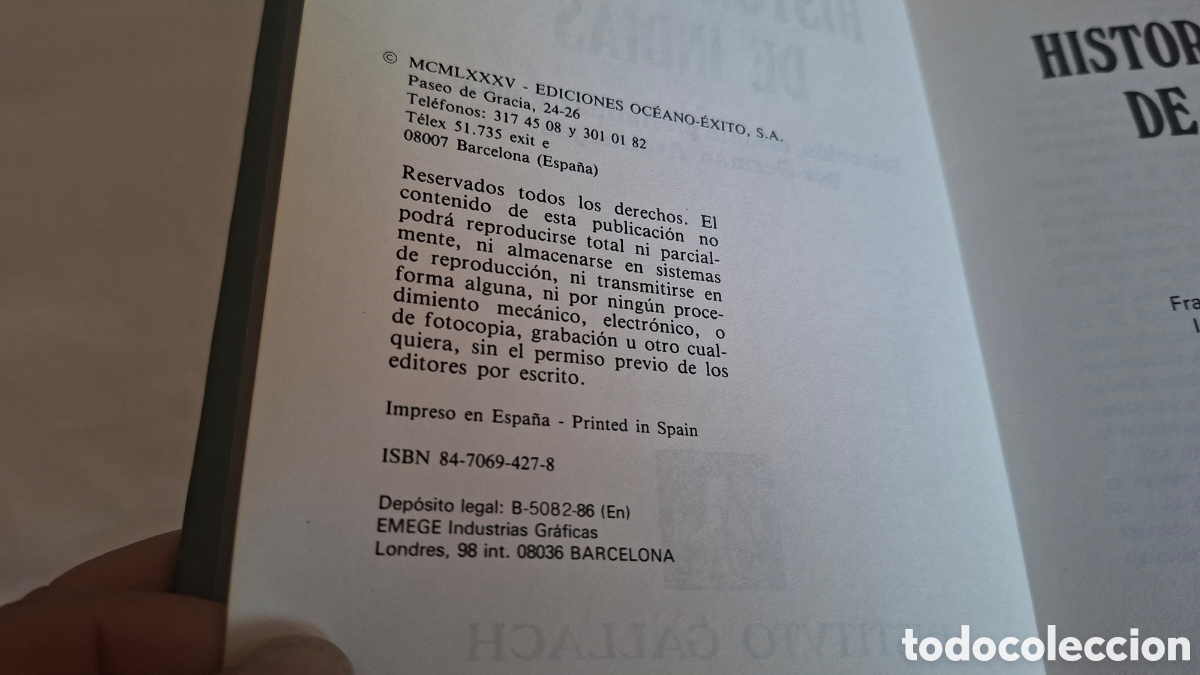 Libros de segunda mano: HISTORIADORES DE INDIAS. Gallach - Foto 3