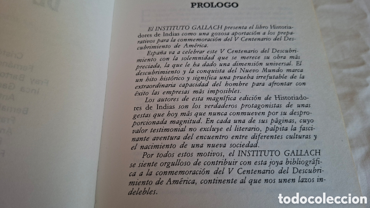 Libros de segunda mano: HISTORIADORES DE INDIAS. Gallach - Foto 4