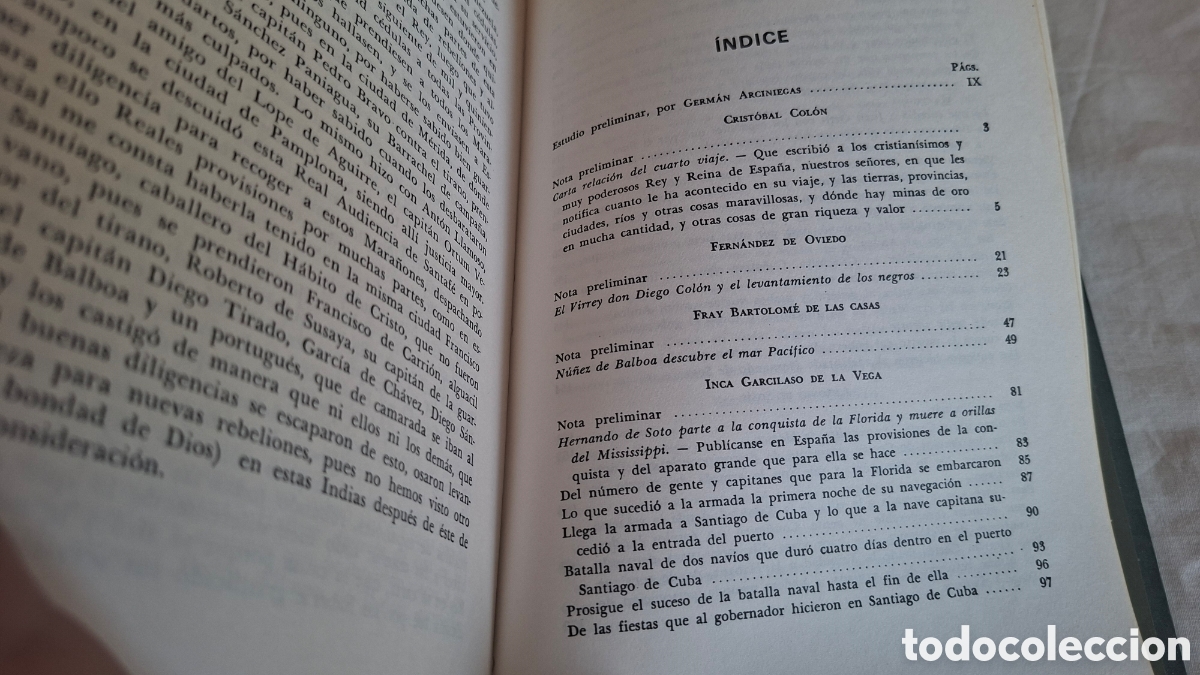 Libros de segunda mano: HISTORIADORES DE INDIAS. Gallach - Foto 7