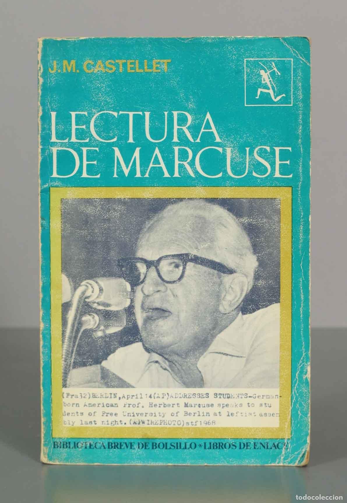 Libros de segunda mano: Lectura de Marcuse - J.M. Castellet - Foto 1