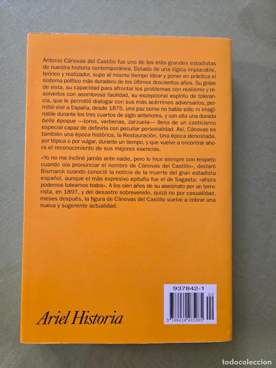 Libros de segunda mano: CANOVAS DEL CASTILLO. Jos&eacute; Luis Comellas - Foto 3