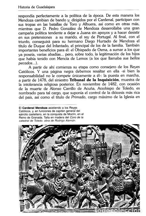 Libros de segunda mano: HISTORIA DE GUADALAJARA. ANTONIO ORTIZ. - Foto 15
